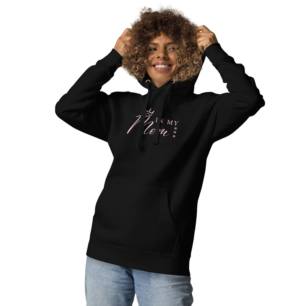 In My Mom Era Quote Graphic Unisex Hoodie, A Moment Of Now, $ 79.00