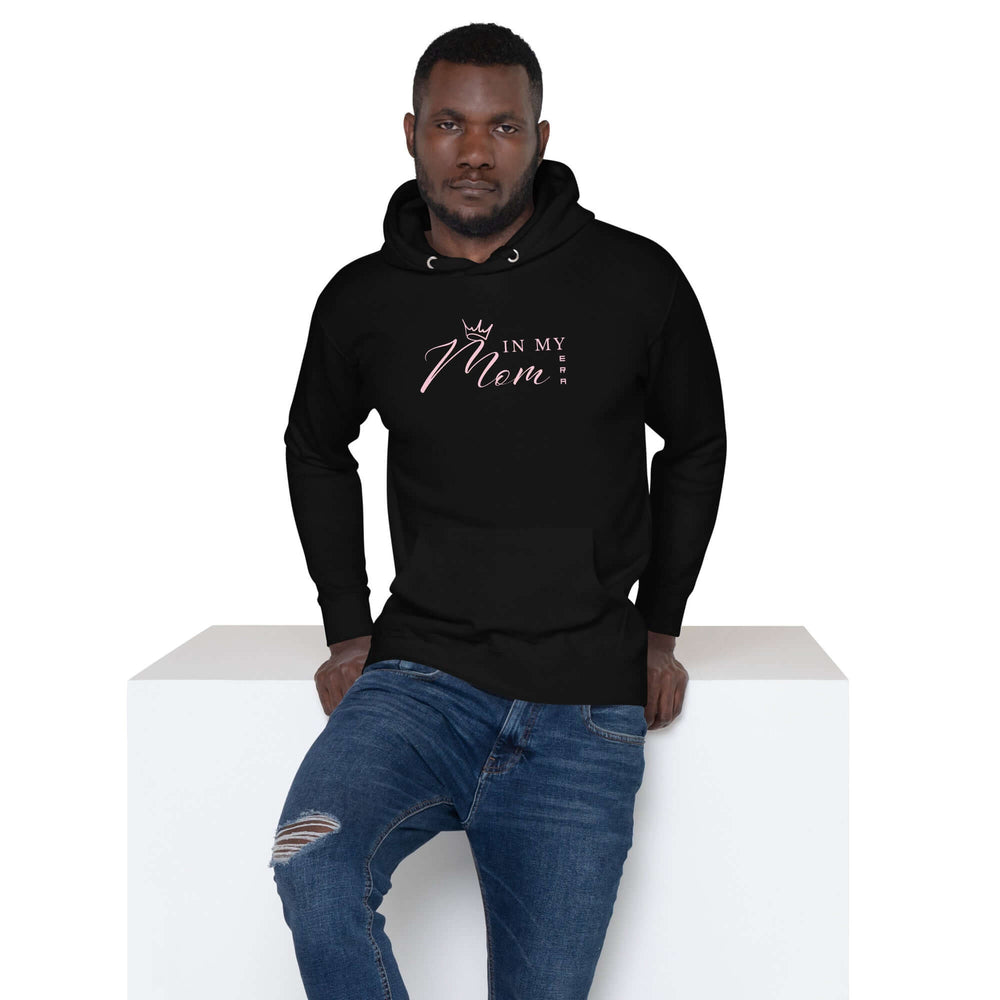 In My Mom Era Quote Graphic Unisex Hoodie, Hoodies, $ 79.00, A Moment Of Now™