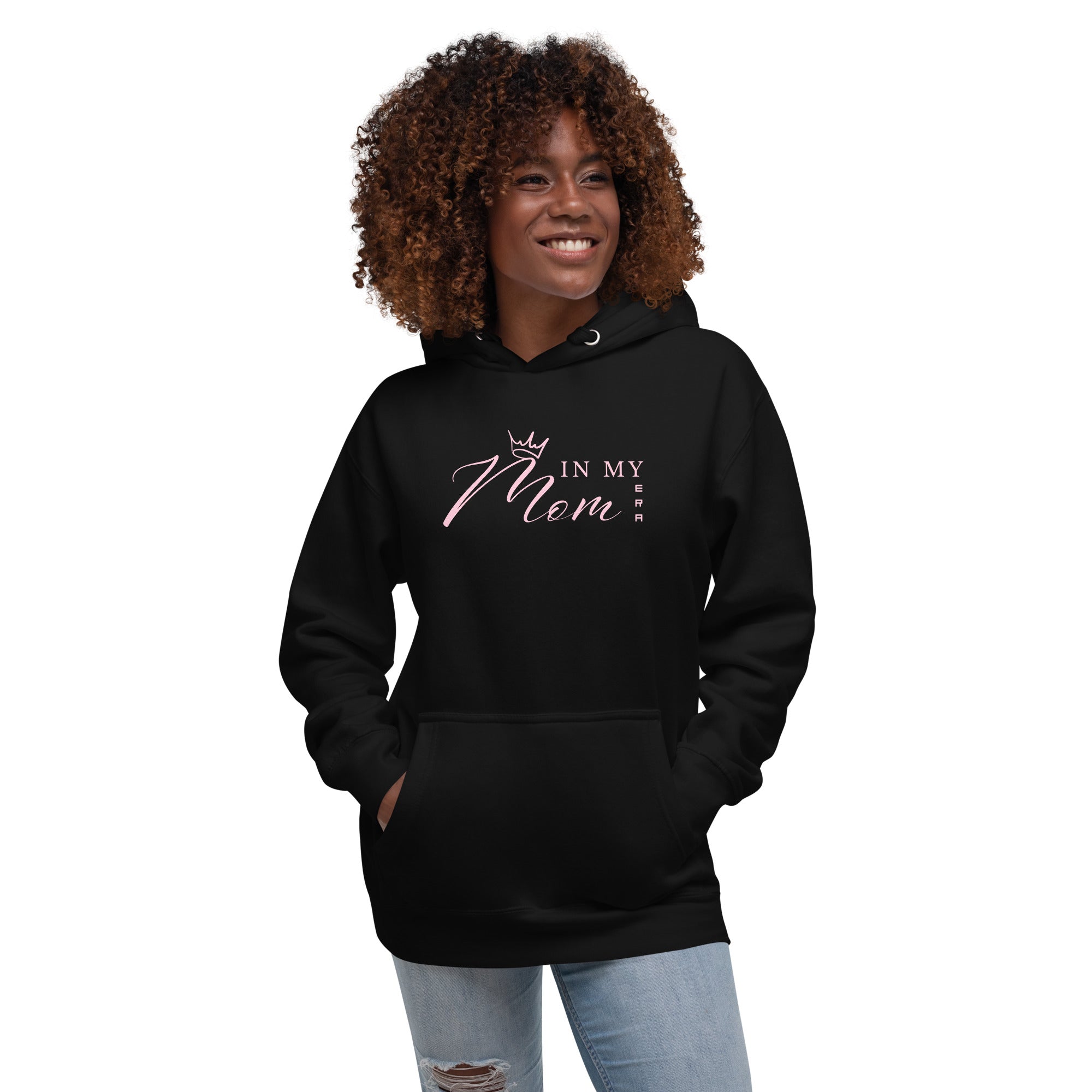 In My Mom Era Quote Graphic Unisex Hoodie, A Moment Of Now, A Moment Of Now