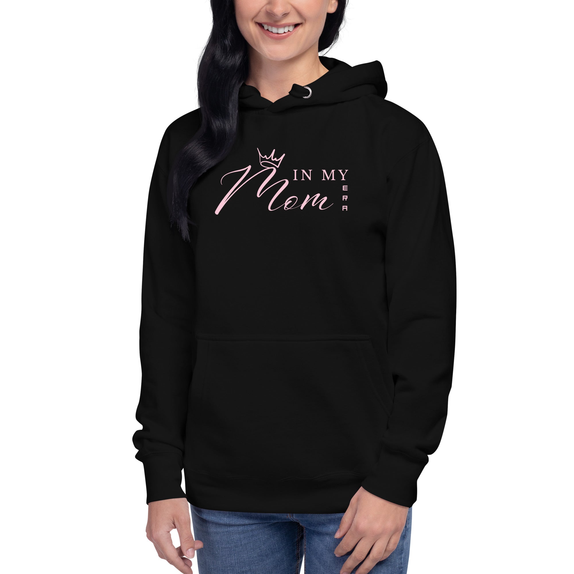 In My Mom Era Quote Graphic Unisex Hoodie, A Moment Of Now, $ 79.00