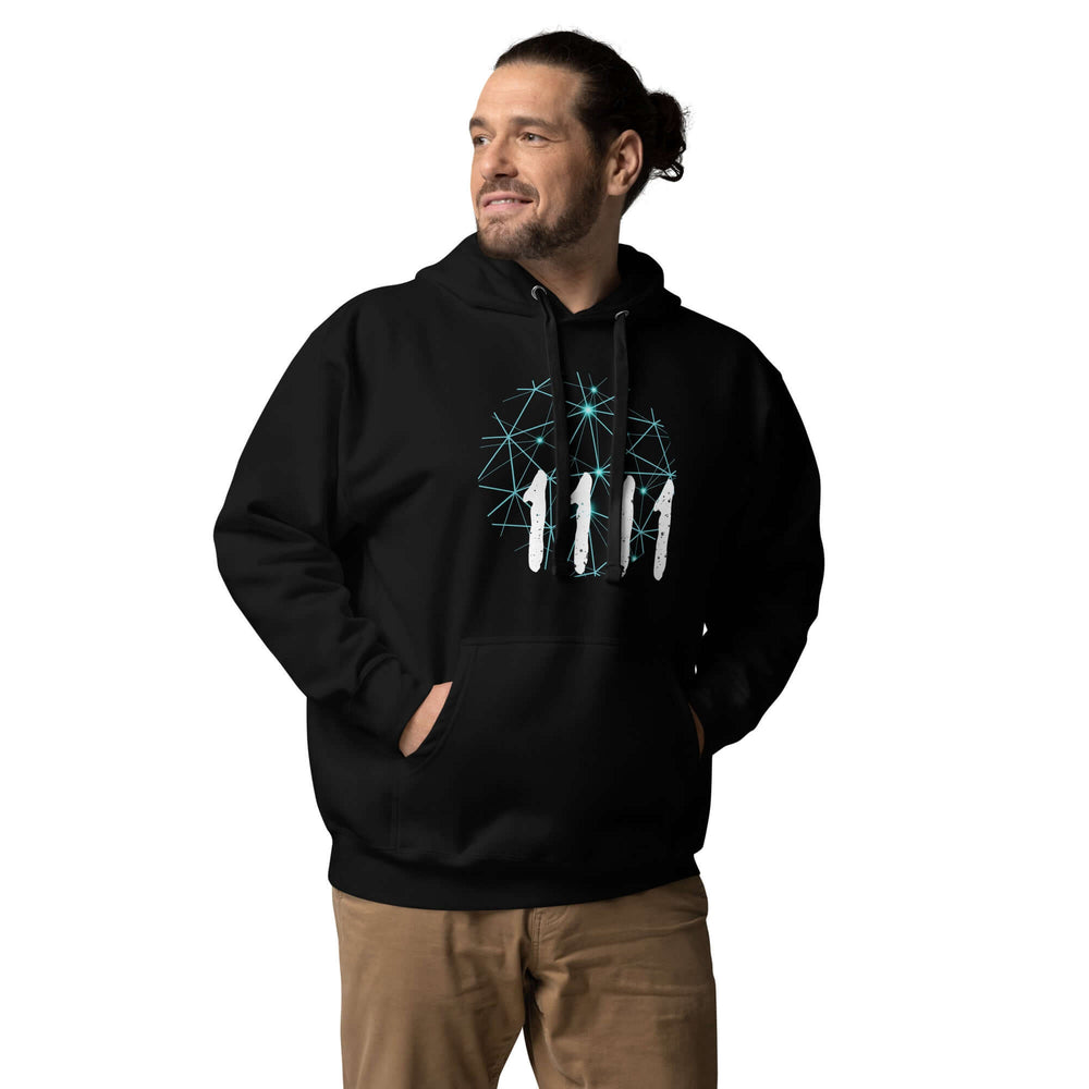 1111 Synchronicity Unisex Hoodie - Transform Your Style, Hoodies, $ 62.00, A Moment Of Now™