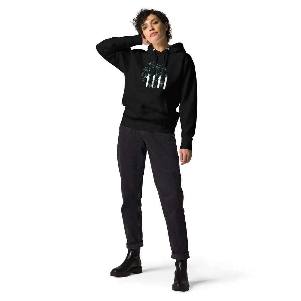 1111 Synchronicity Unisex Hoodie - Transform Your Style, Hoodies, $ 62.00, A Moment Of Now™