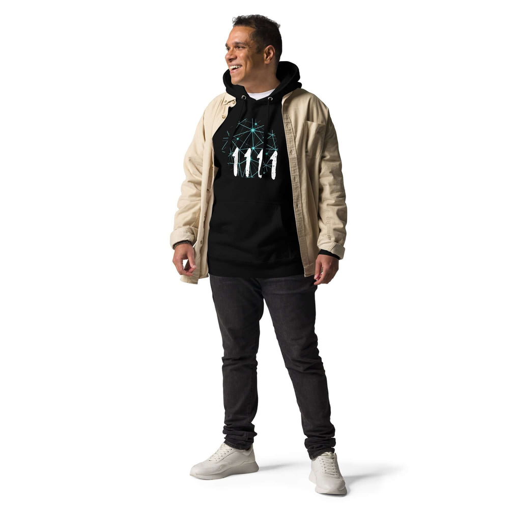 1111 Synchronicity Unisex Hoodie - Transform Your Style, Hoodies, $ 62.00, A Moment Of Now™