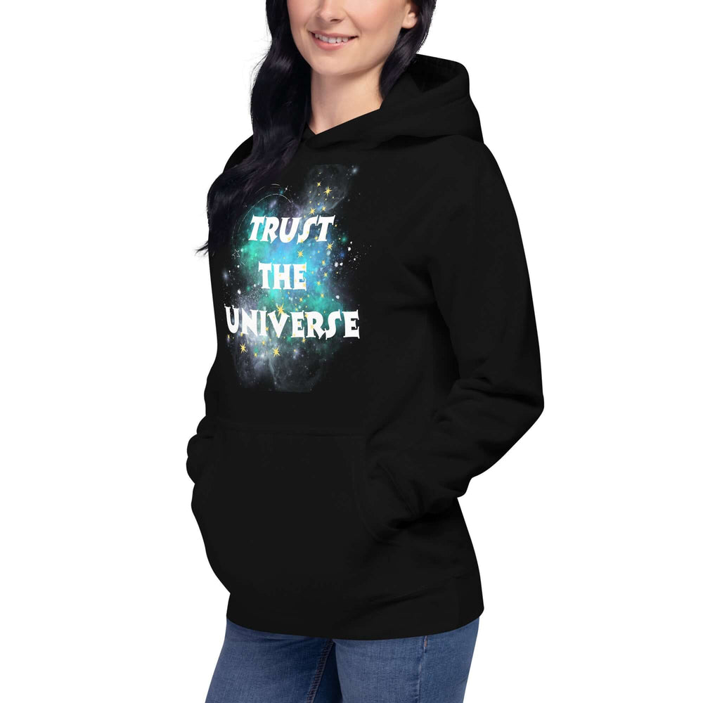 Trust The Universe Synchronicity Inspirational Quote Hoodie, Hoodies, $ 75.00, A Moment Of Now™