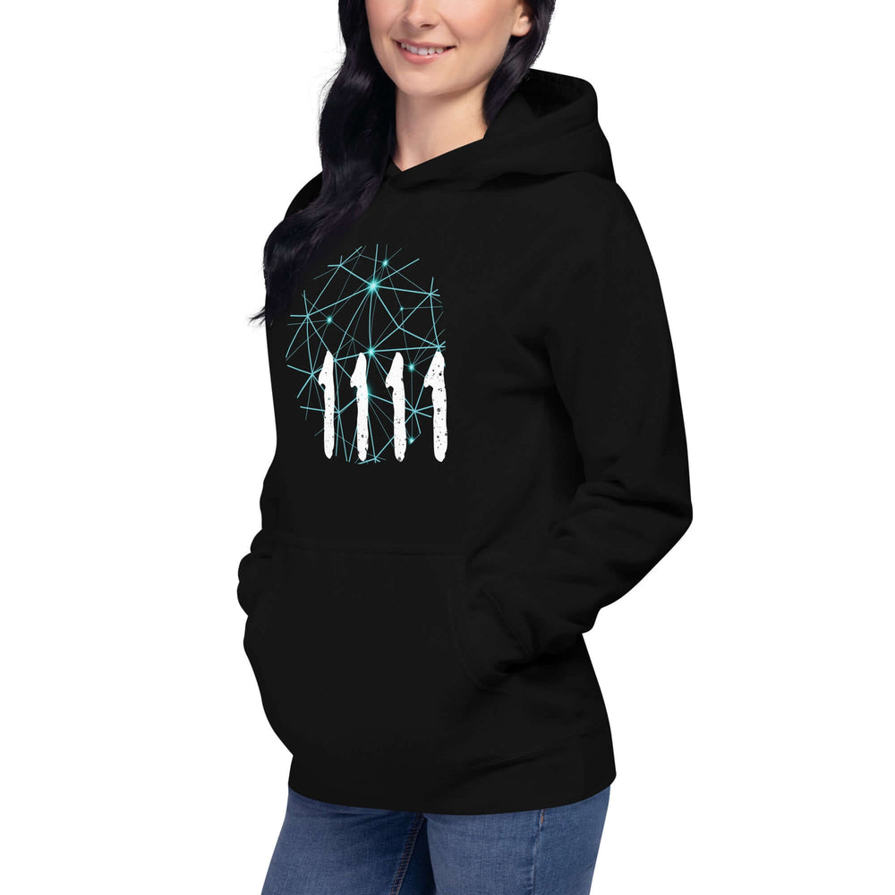 1111 Synchronicity Unisex Hoodie - Transform Your Style, Hoodies, $ 62.00, A Moment Of Now™