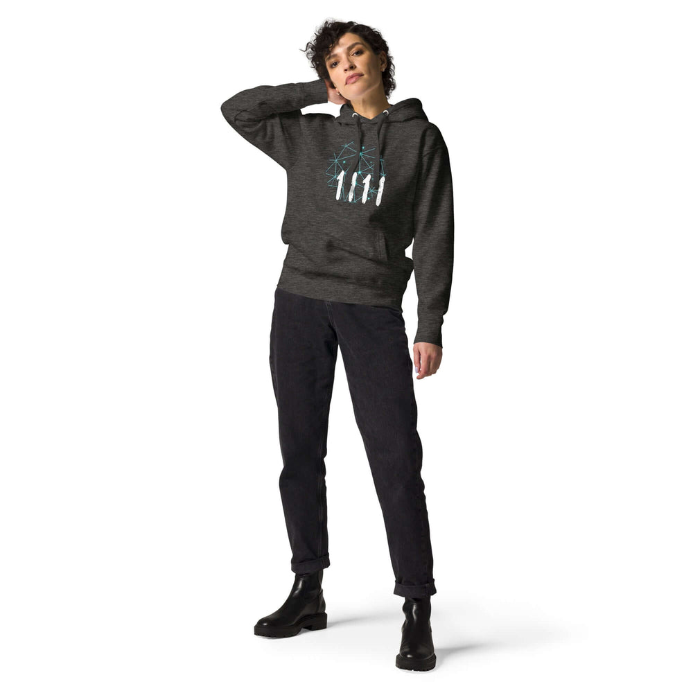 1111 Synchronicity Unisex Hoodie - Transform Your Style, Hoodies, $ 62.00, A Moment Of Now™