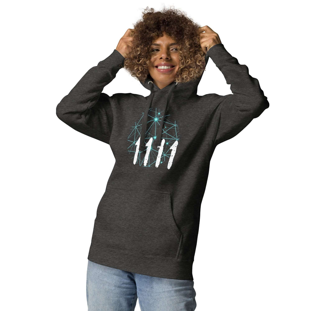 1111 Synchronicity Unisex Hoodie - Transform Your Style, Hoodies, $ 62.00, A Moment Of Now™