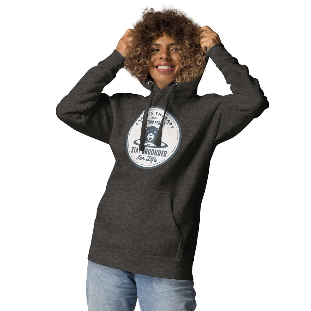 Earth's Therapy Grounding Hoodie - Unisex Comfort, Hoodies, $ 50.50, A Moment Of Now™