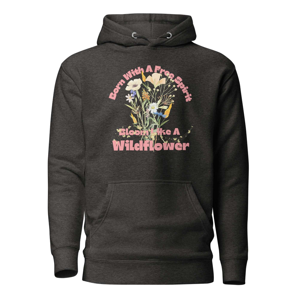 Free Spirit Wildflower Graphic Hoodie | Unisex Style, Hoodies, $ 50.00, A Moment Of Now™