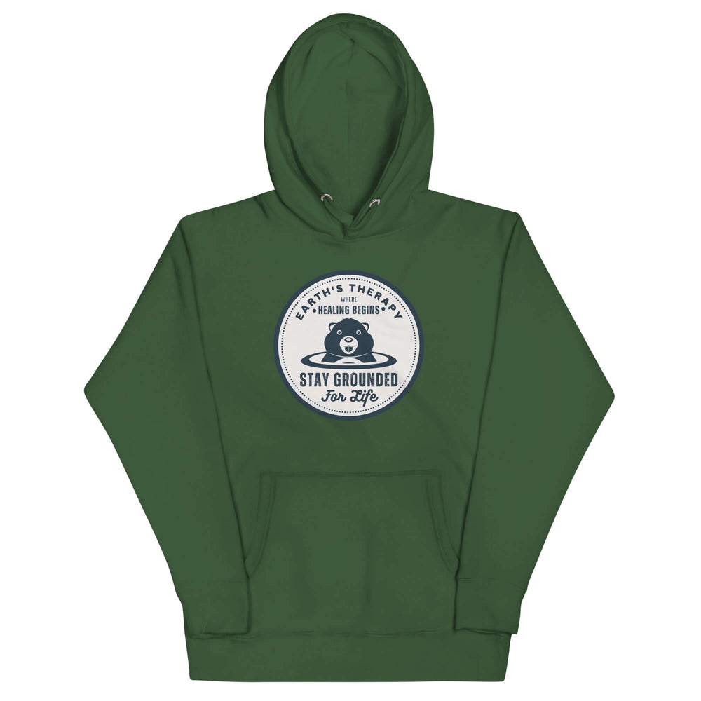 Earth's Therapy Grounding Hoodie - Unisex Comfort, Hoodies, $ 50.50, A Moment Of Now™