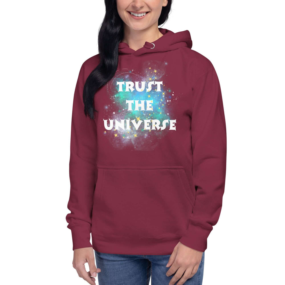 Trust The Universe Synchronicity Inspirational Quote Hoodie, Hoodies, $ 75.00, A Moment Of Now™