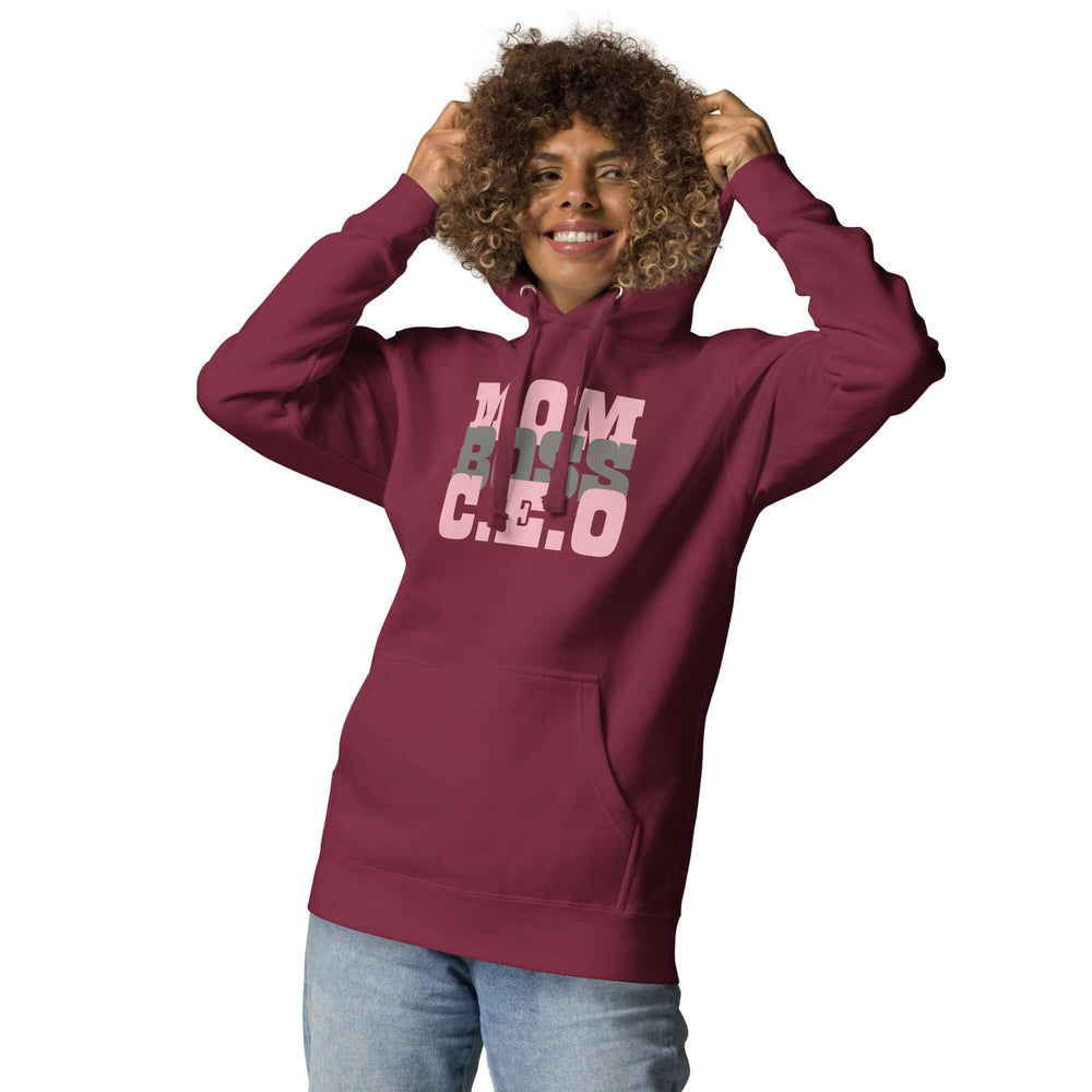 Mom Boss C.E.O Graphic Hoodie - Perfect Mother's Day Gift, Hoodies, $ 51.50, A Moment Of Now™