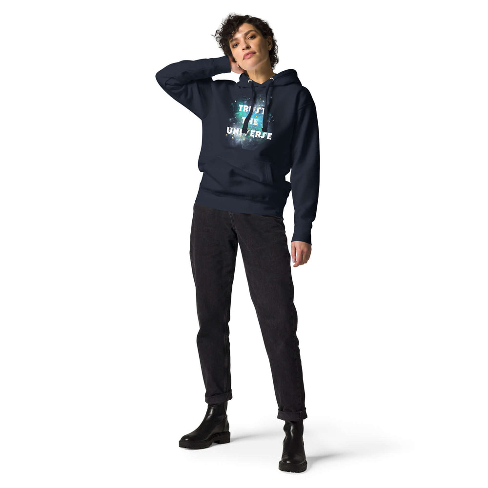 Trust The Universe Synchronicity Inspirational Quote Hoodie, Hoodies, $ 75.00, A Moment Of Now™