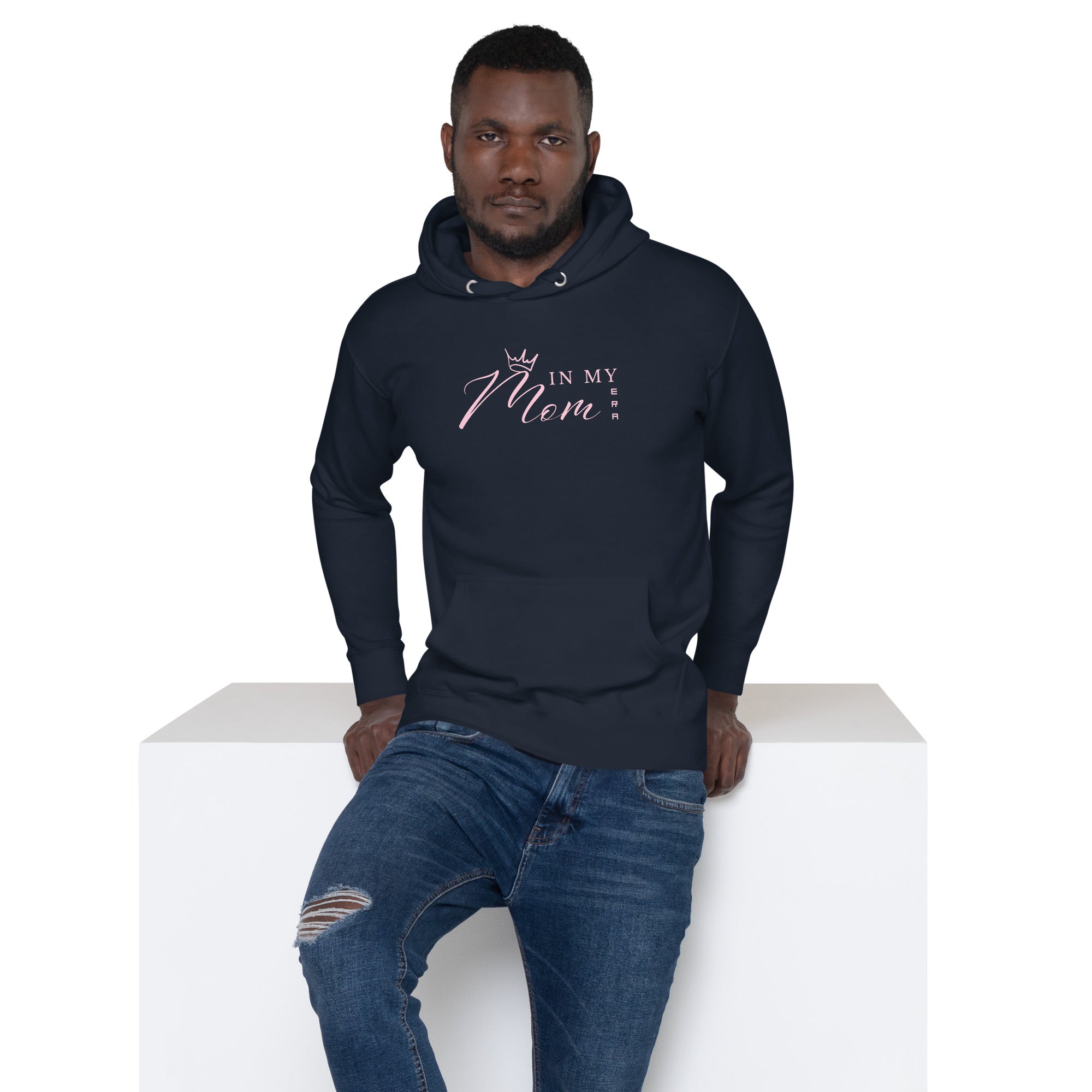 In My Mom Era Quote Graphic Unisex Hoodie, A Moment Of Now, A Moment Of Now