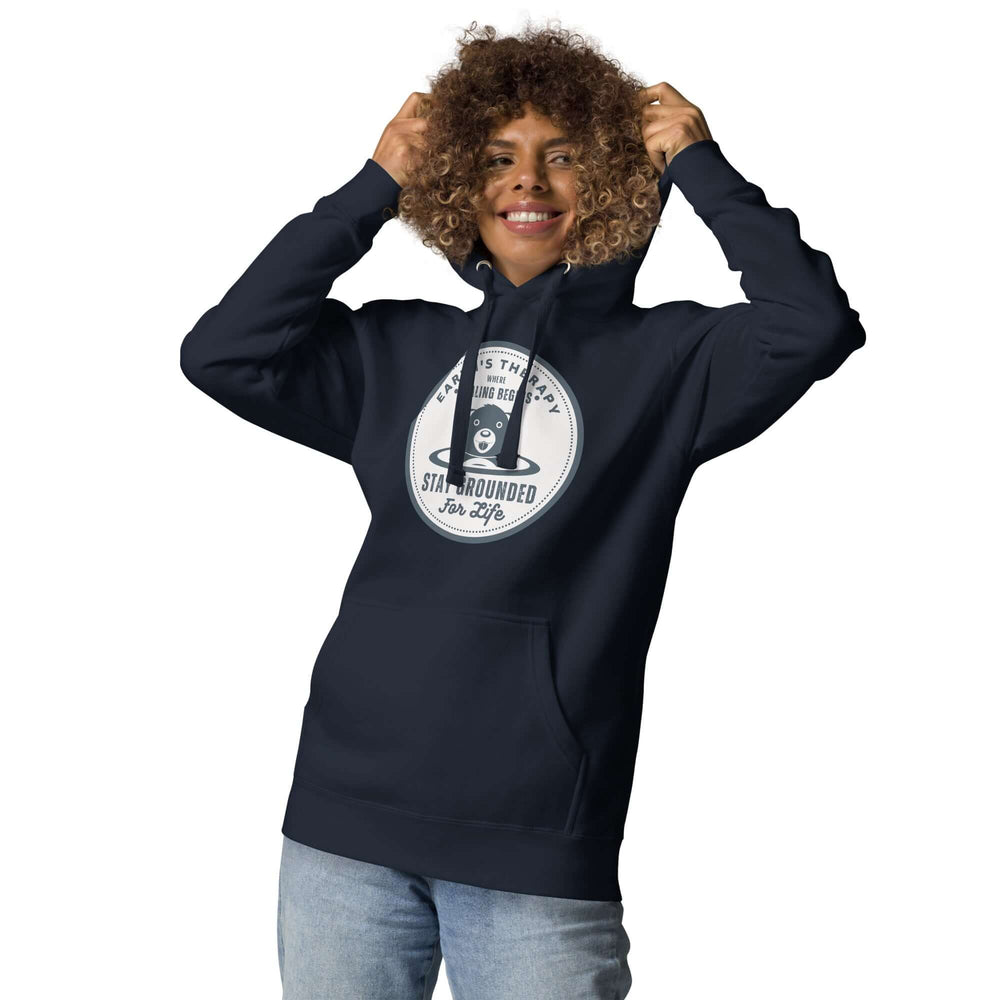 Earth's Therapy Grounding Hoodie - Unisex Comfort, Hoodies, $ 50.50, A Moment Of Now™