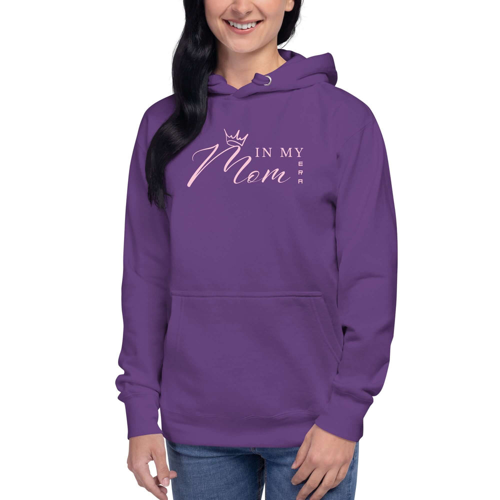 In My Mom Era Quote Graphic Unisex Hoodie, Hoodies, $ 79.00, A Moment Of Now™