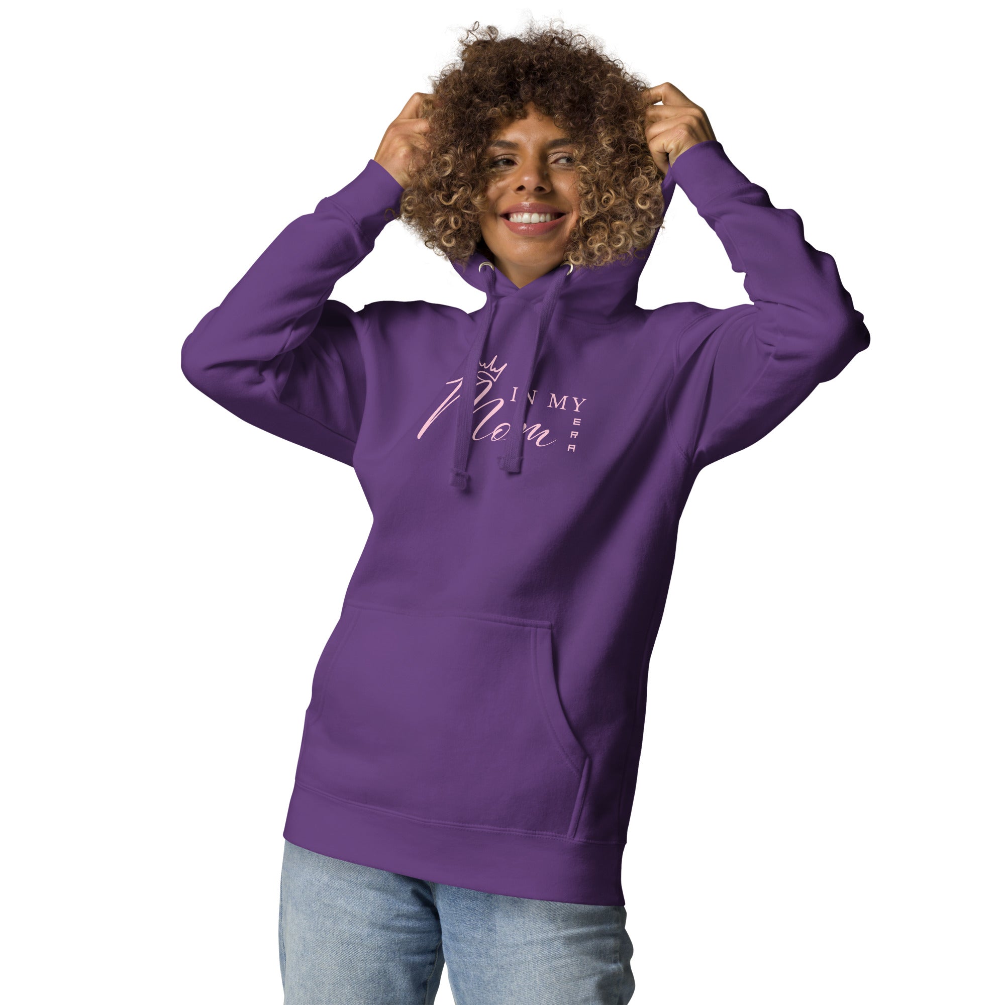 In My Mom Era Quote Graphic Unisex Hoodie, A Moment Of Now, $ 79.00