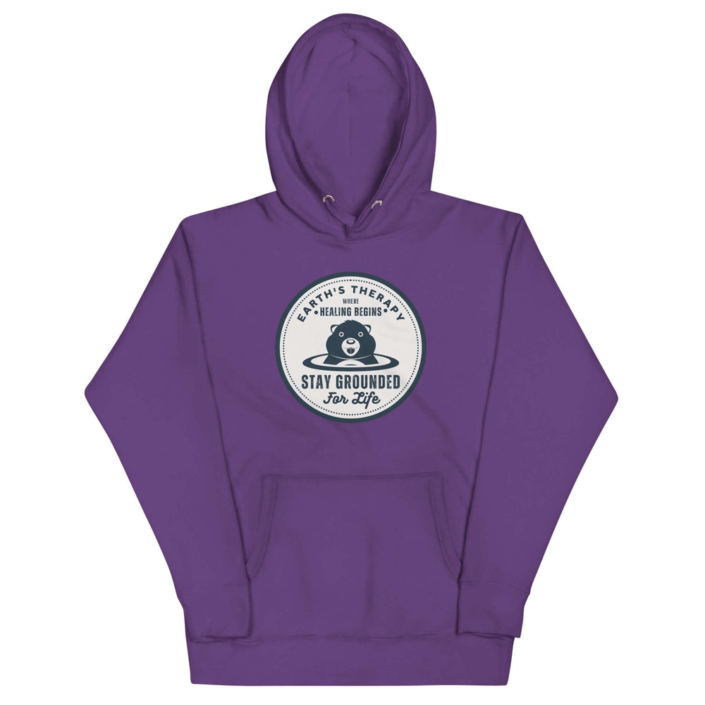 Earth's Therapy Grounding Hoodie - Unisex Comfort, Hoodies, $ 50.50, A Moment Of Now™