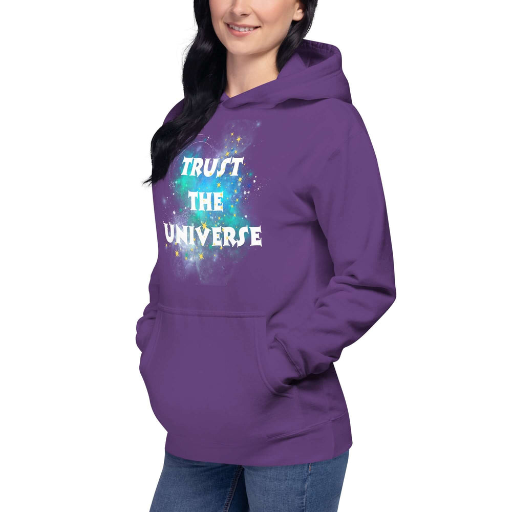 Trust The Universe Synchronicity Inspirational Quote Hoodie, Hoodies, $ 75.00, A Moment Of Now™