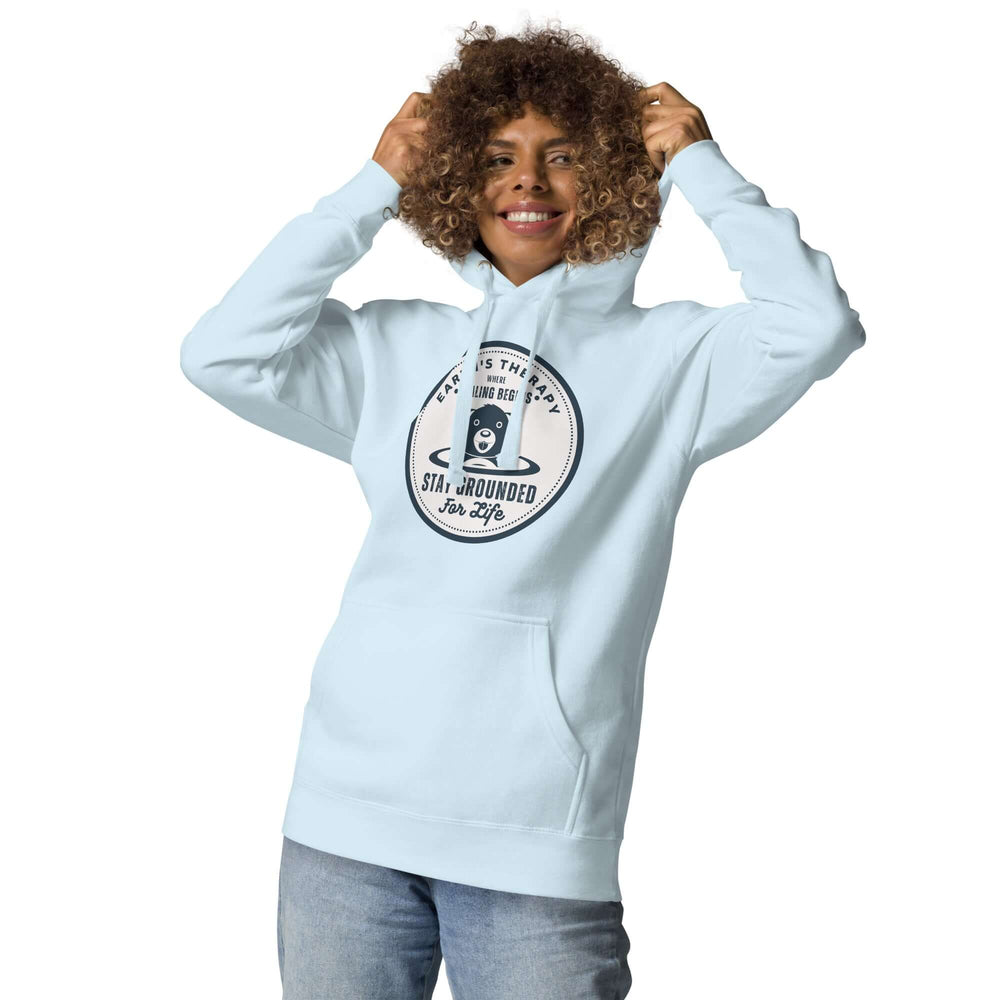 Earth's Therapy Grounding Hoodie - Unisex Comfort, Hoodies, $ 50.50, A Moment Of Now™