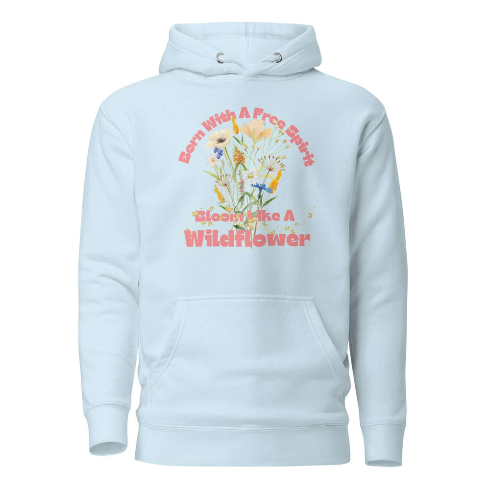 Free Spirit Wildflower Graphic Hoodie | Unisex Style, Hoodies, $ 50.00, A Moment Of Now™