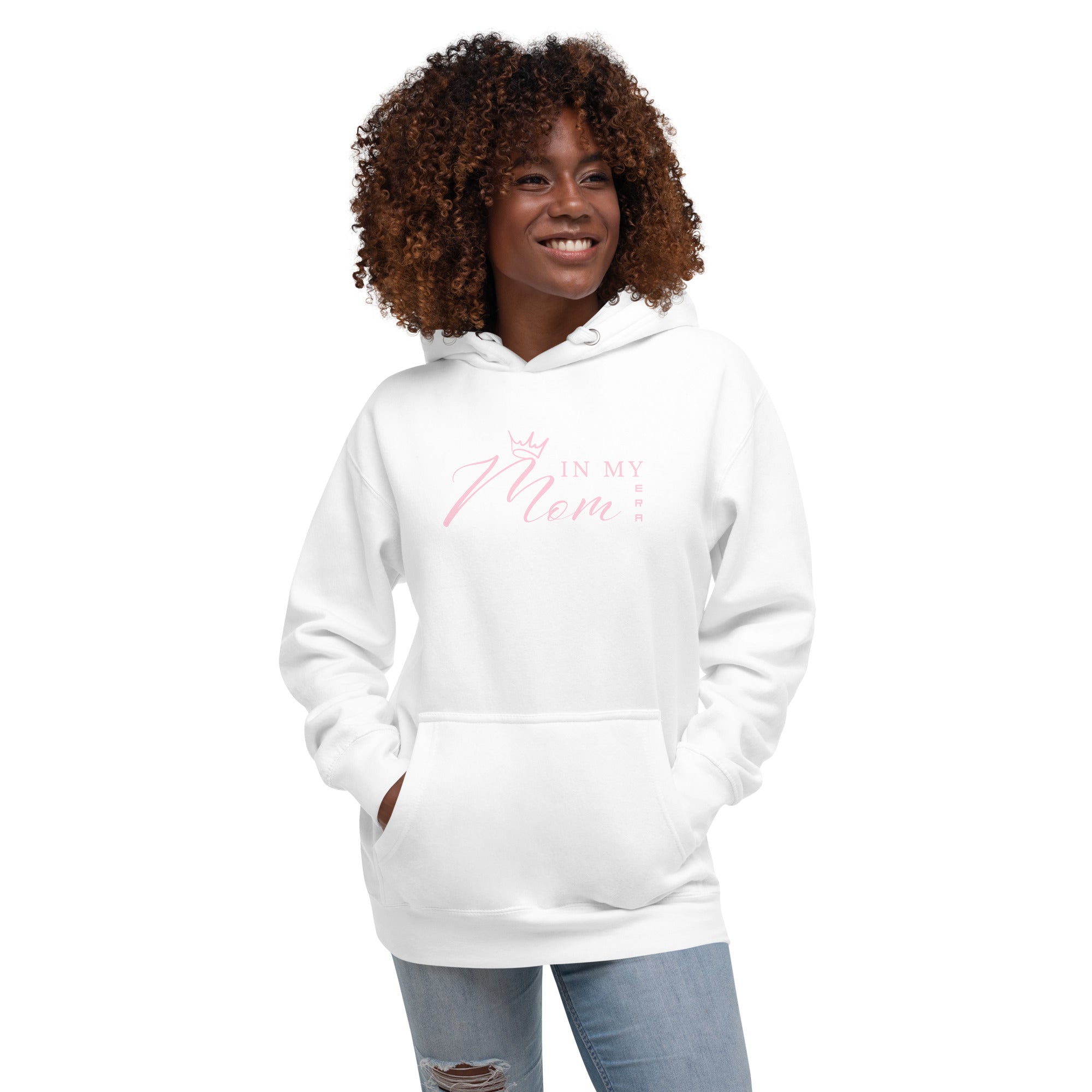 In My Mom Era Quote Graphic Unisex Hoodie, A Moment Of Now, $ 79.00