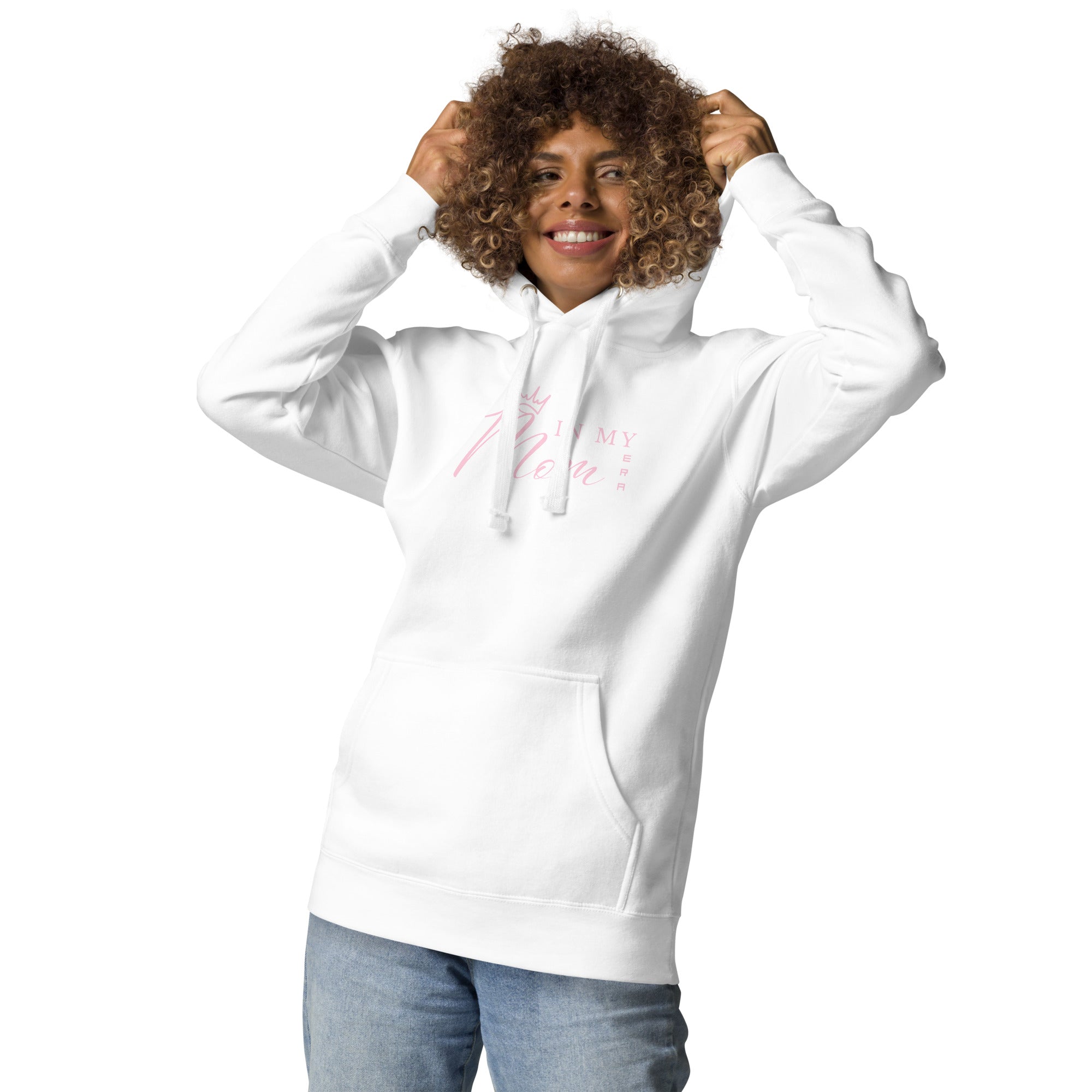 In My Mom Era Quote Graphic Unisex Hoodie, A Moment Of Now, $ 79.00