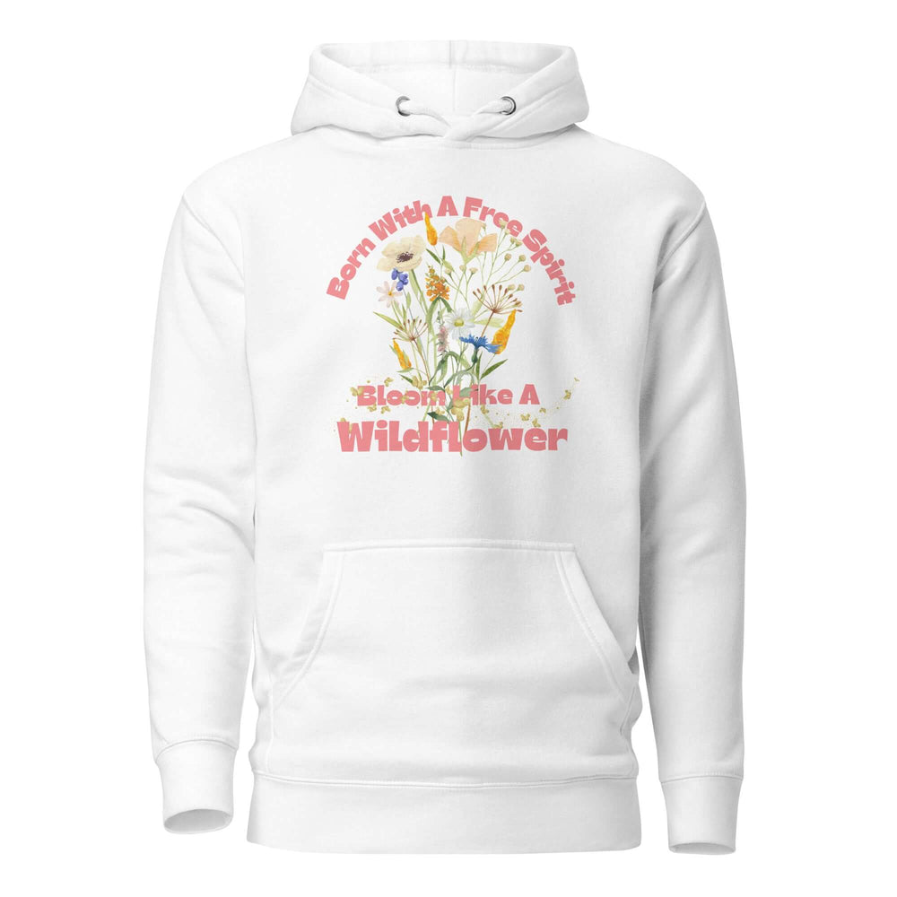 Free Spirit Wildflower Graphic Hoodie | Unisex Style, Hoodies, $ 50.00, A Moment Of Now™