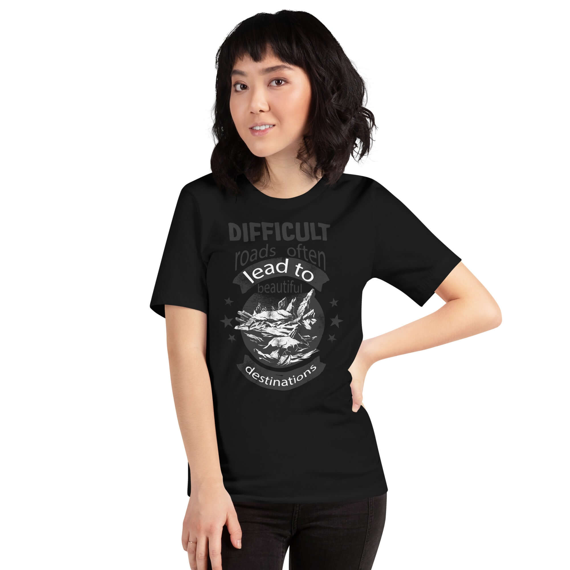 Beautiful Destinations Inspiration Unisex Graphic T-shirt Tee, A Moment Of Now, A Moment Of Now