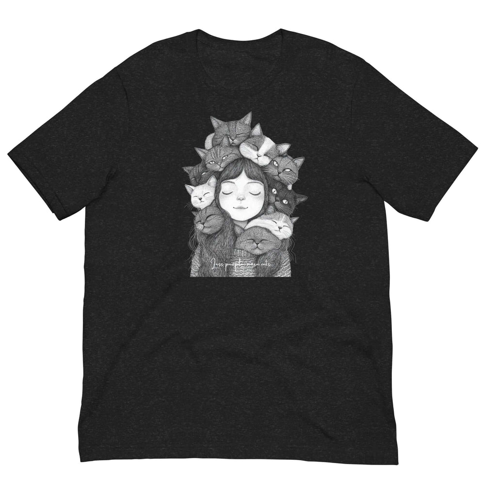 Cat Lady Cat Mom T-shirt Less People More Cats Graphic, T-shirts, $ 23.00, A Moment Of Now™