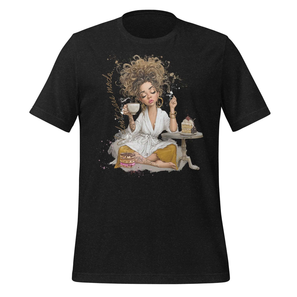 I don't Care Mode Illustration Graphic T-shirt | We Do Not Care Club Tee, T-shirts, $ 24.00, A Moment Of Now™