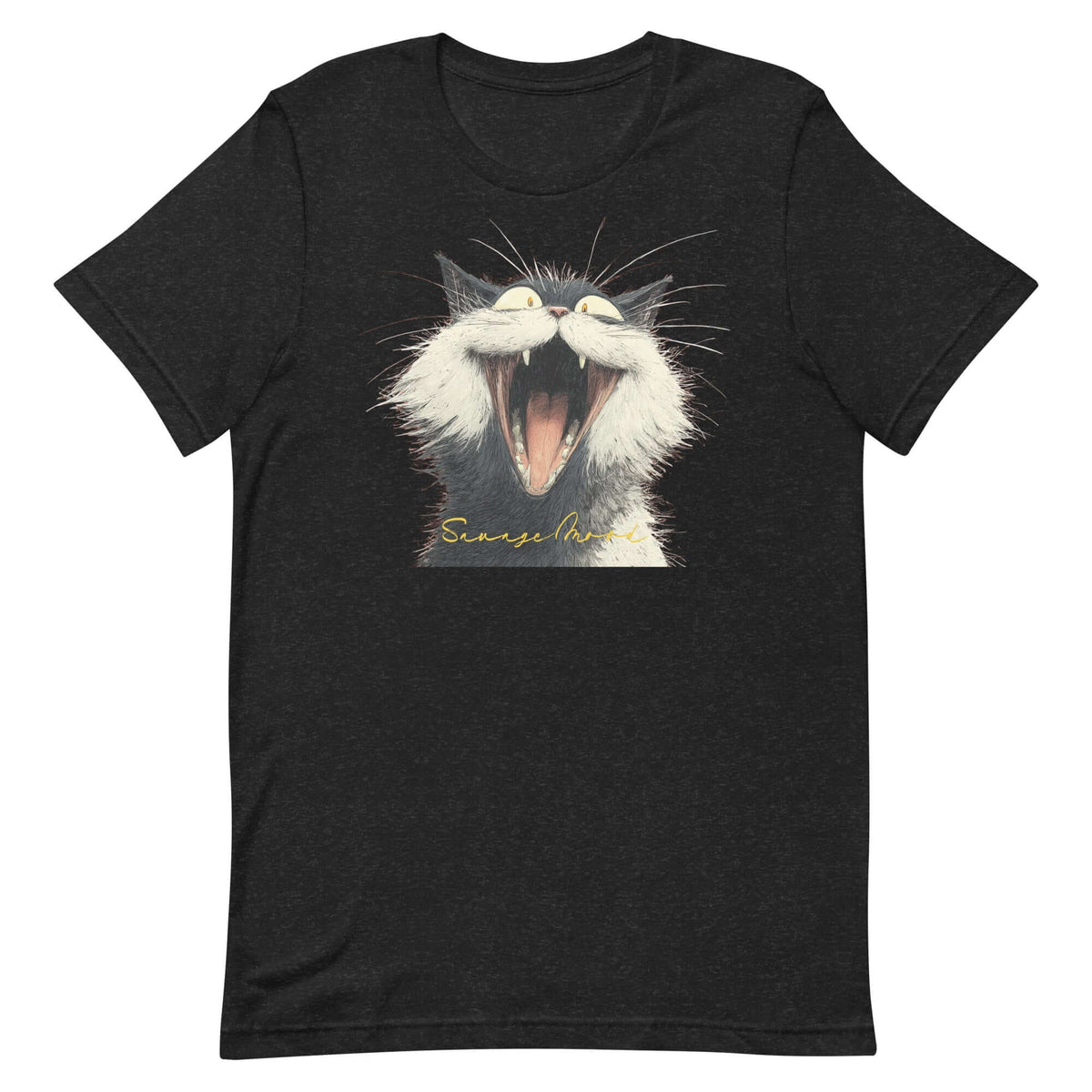 Savage Cat Vibes T-Shirt | Bold Graphic Streetwear, T-shirts, $ 24.50, A Moment Of Now™