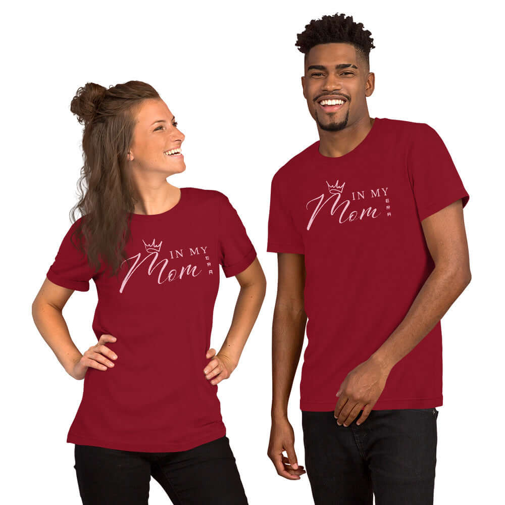 In My Mom Era Quote Graphic Unisex T-shirt, T-shirts, $ 30.50, A Moment Of Now™