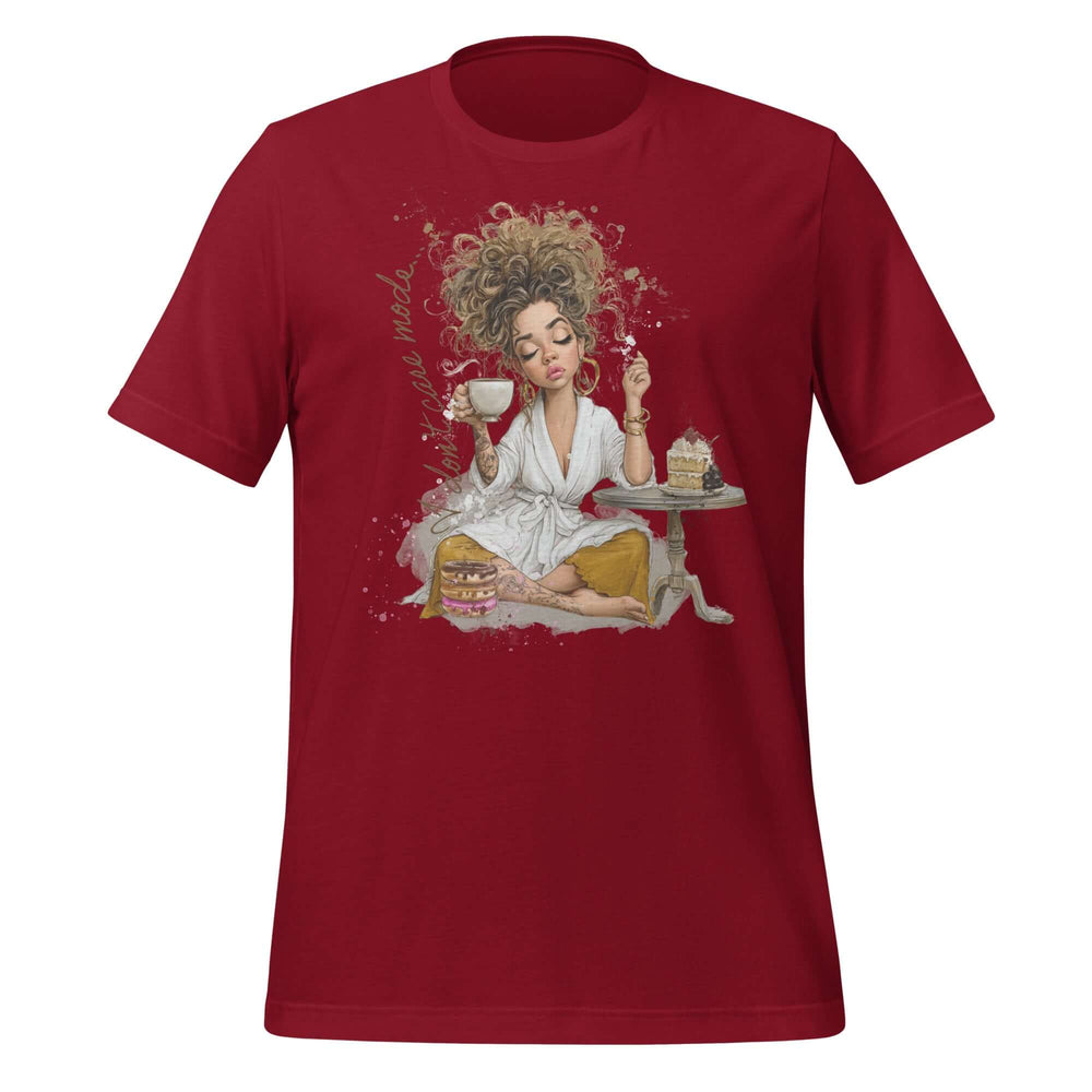 I don't Care Mode Illustration Graphic T-shirt | We Do Not Care Club Tee, T-shirts, $ 24.00, A Moment Of Now™