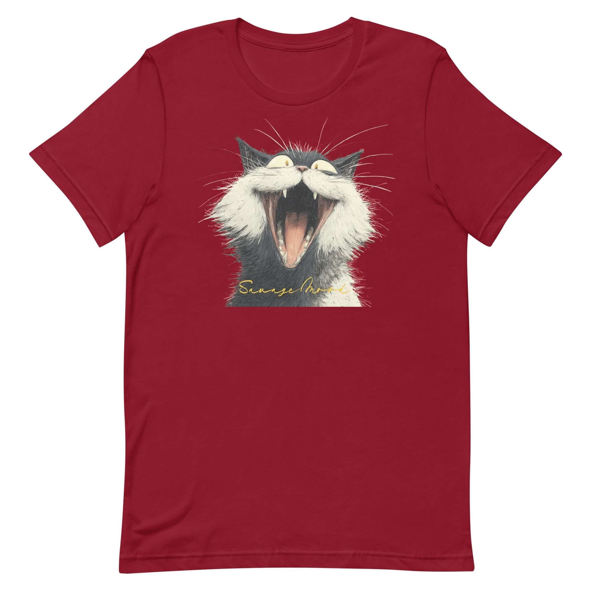 Savage Cat Vibes T-Shirt | Bold Graphic Streetwear, T-shirts, $ 24.50, A Moment Of Now™