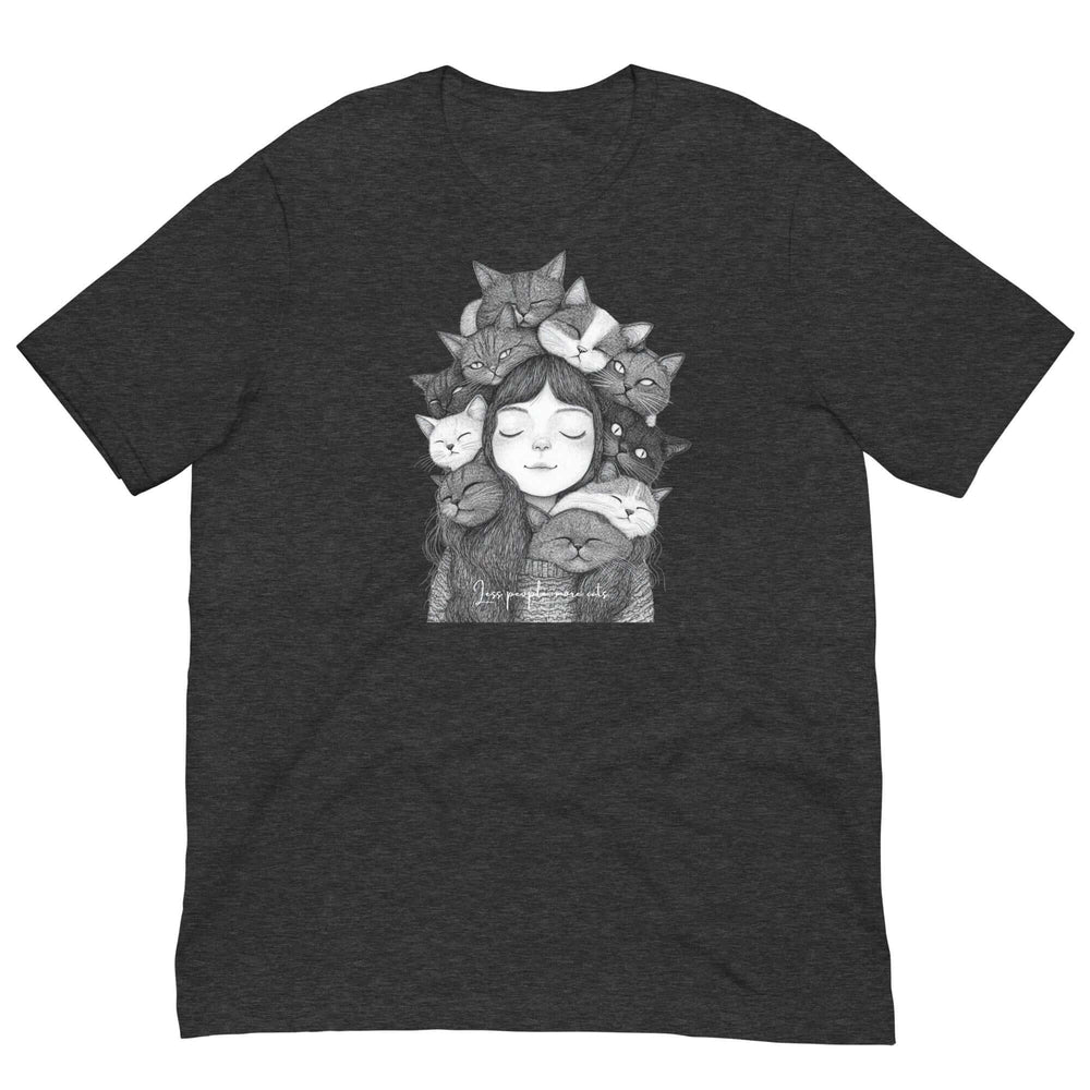 Cat Lady Cat Mom T-shirt Less People More Cats Graphic, T-shirts, $ 23.00, A Moment Of Now™