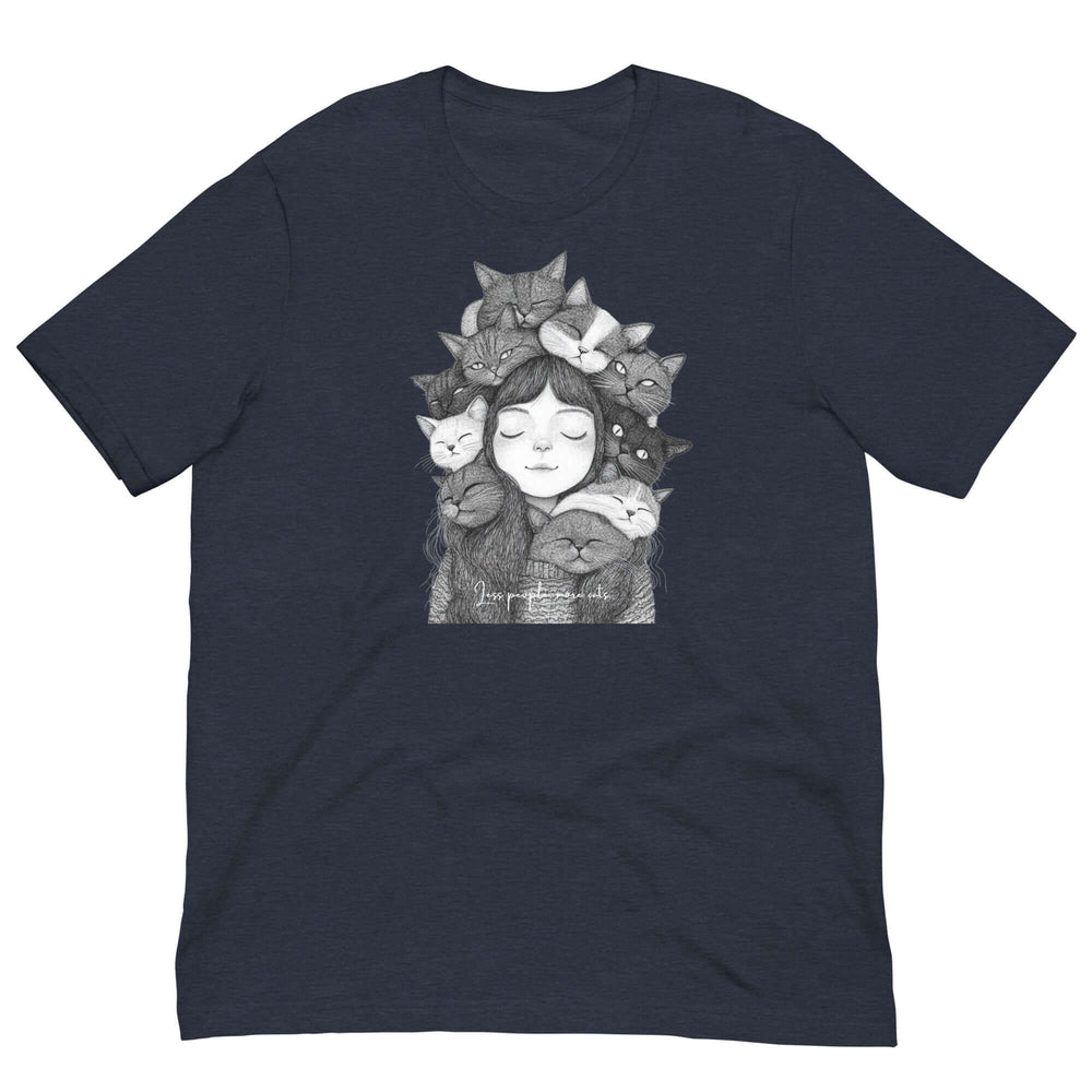 Cat Lady Cat Mom T-shirt Less People More Cats Graphic, T-shirts, $ 23.00, A Moment Of Now™