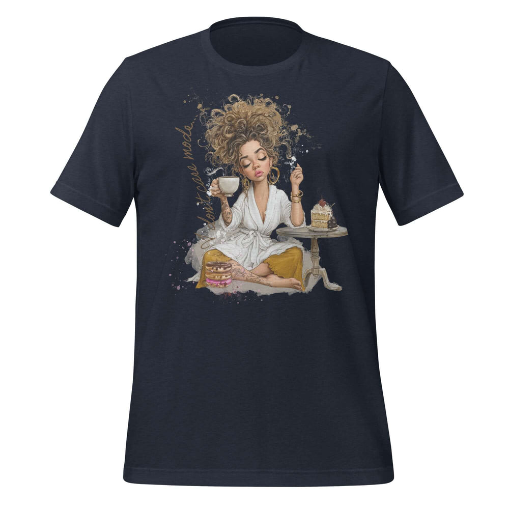 I don't Care Mode Illustration Graphic T-shirt | We Do Not Care Club Tee, T-shirts, $ 24.00, A Moment Of Now™