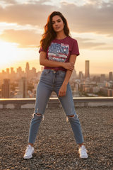 America The Beautiful T-Shirt | Patriotic Graphic Tee | Fourth of July Shirt