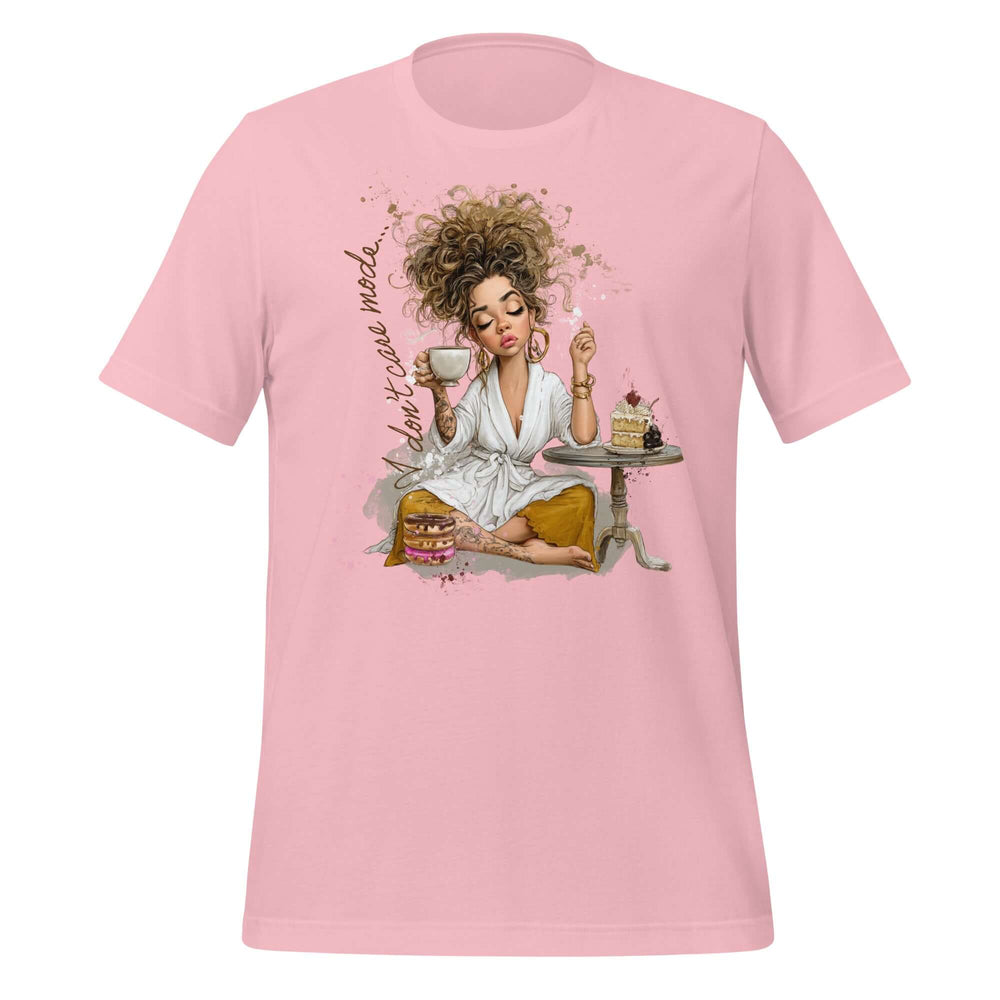 I don't Care Mode Illustration Graphic T-shirt | We Do Not Care Club Tee, T-shirts, $ 24.00, A Moment Of Now™
