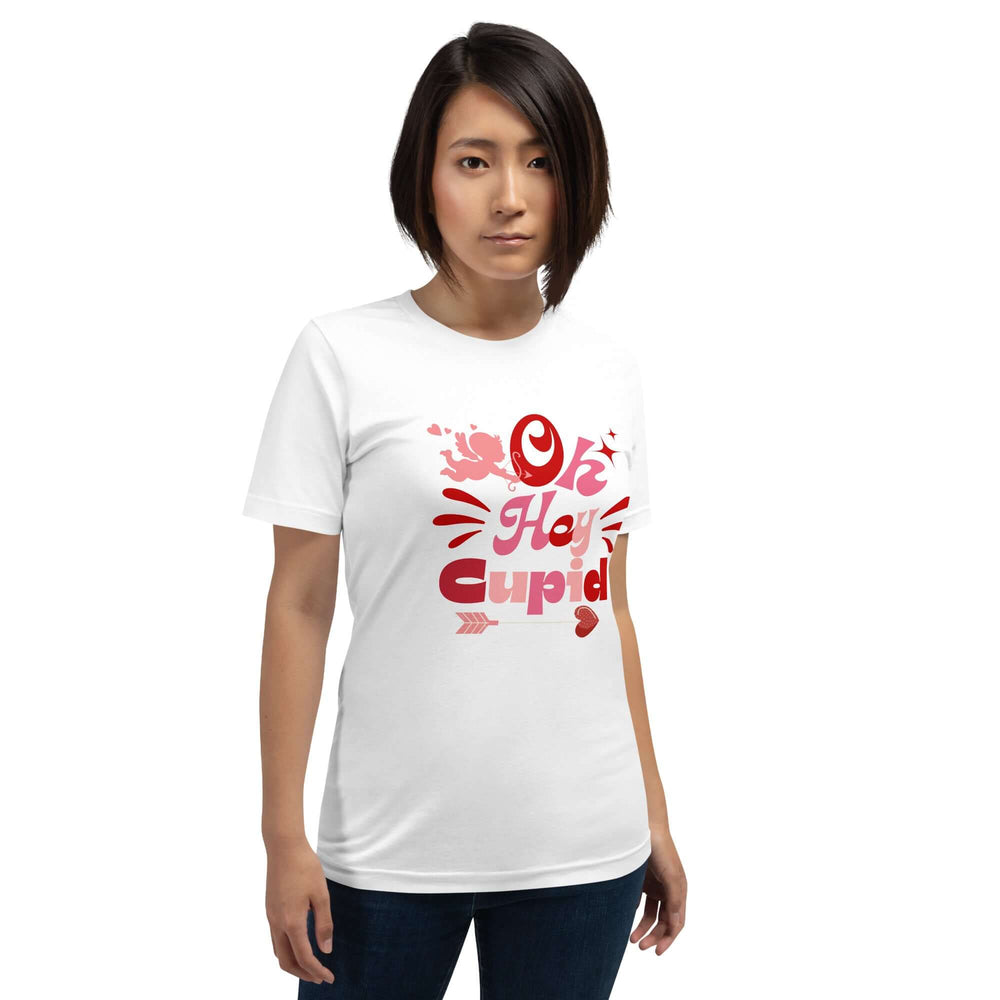 Oh Hey Cupid Valentine's Day Graphic T-shirt, T-shirts, $ 24.50, A Moment Of Now™