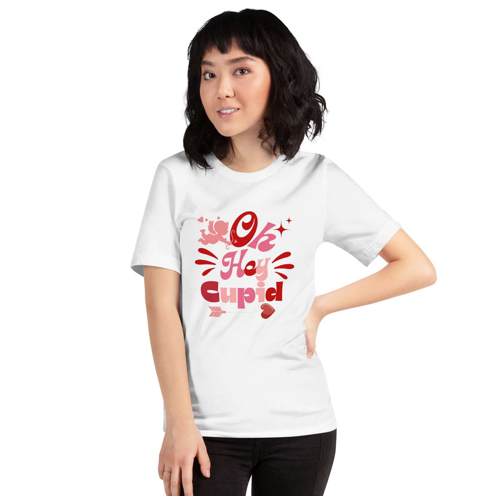 Oh Hey Cupid Valentine's Day Graphic T-shirt, T-shirts, $ 24.50, A Moment Of Now™