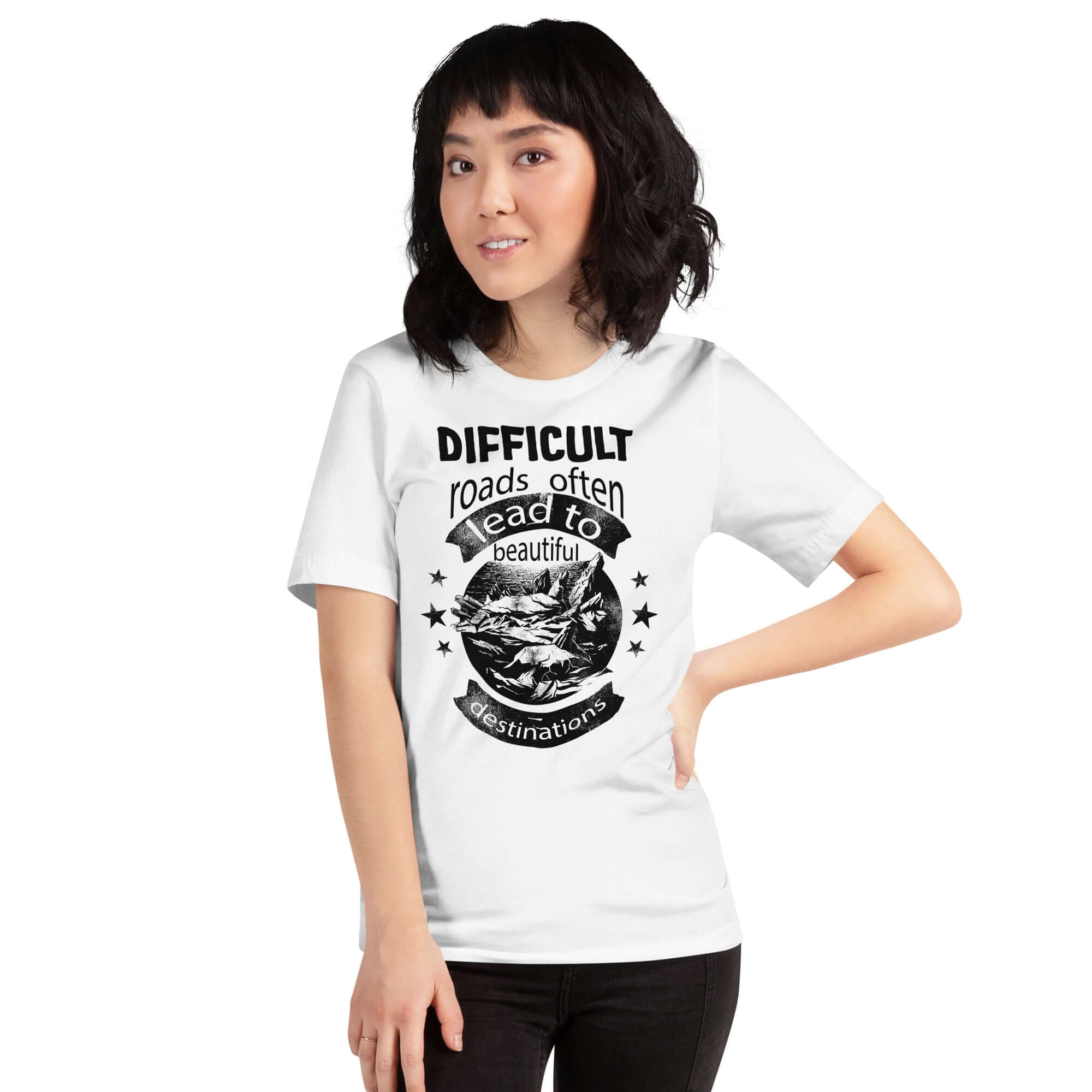 Beautiful Destinations Inspiration Unisex Graphic T-shirt Tee, A Moment Of Now, A Moment Of Now