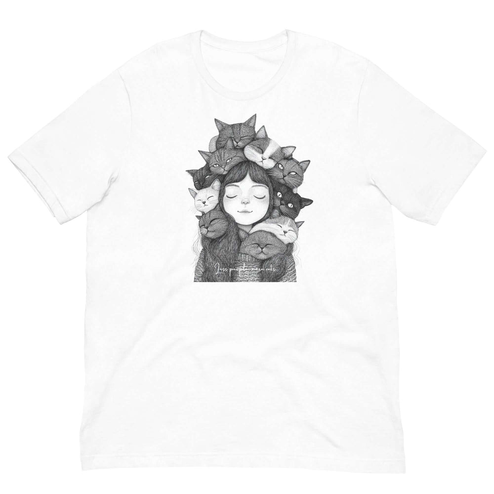 Cat Lady Cat Mom T-shirt Less People More Cats Graphic, T-shirts, $ 23.00, A Moment Of Now™