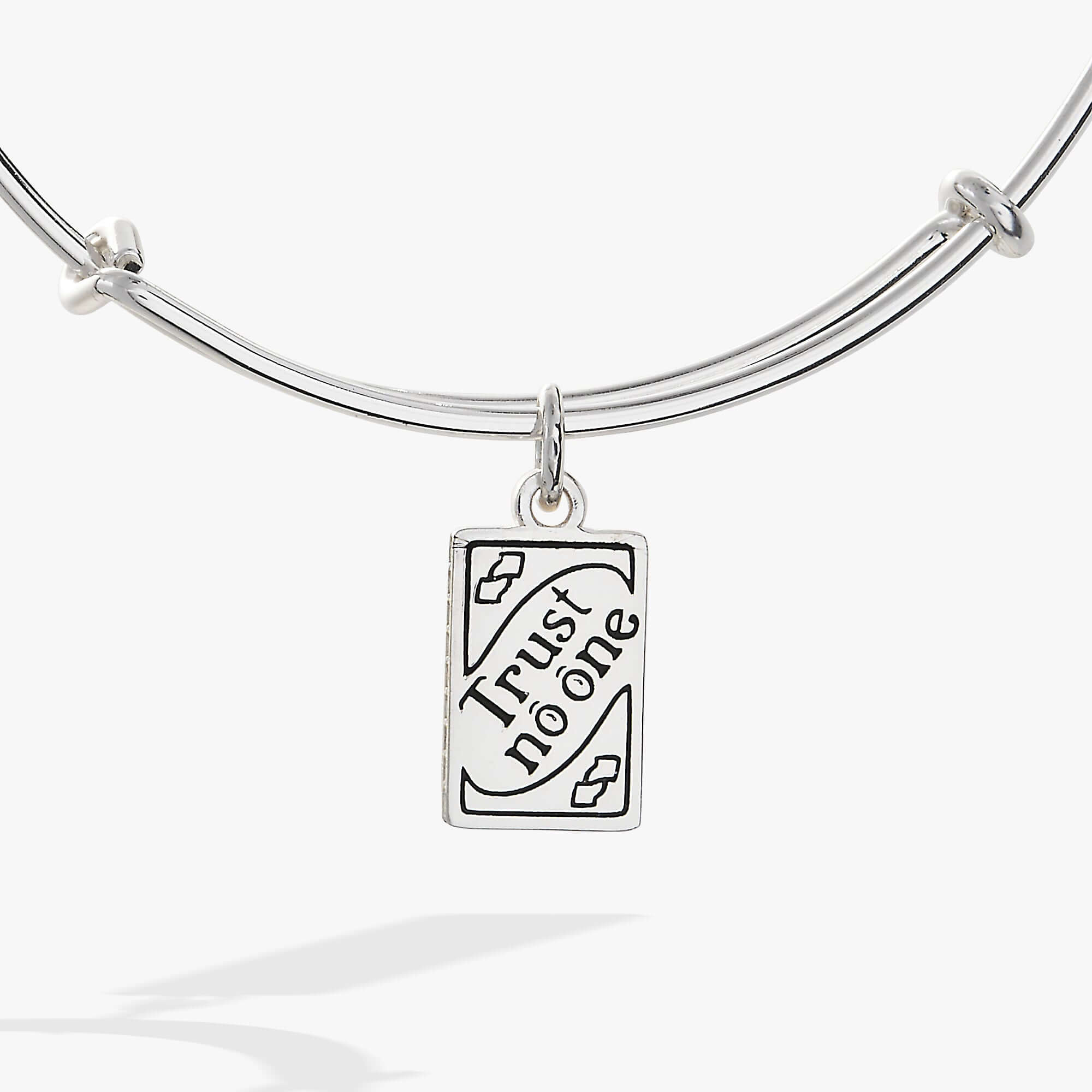 UNO™ “Trust No One” Charm Bangle, Bracelets, $ 23.90, A Moment Of Now™