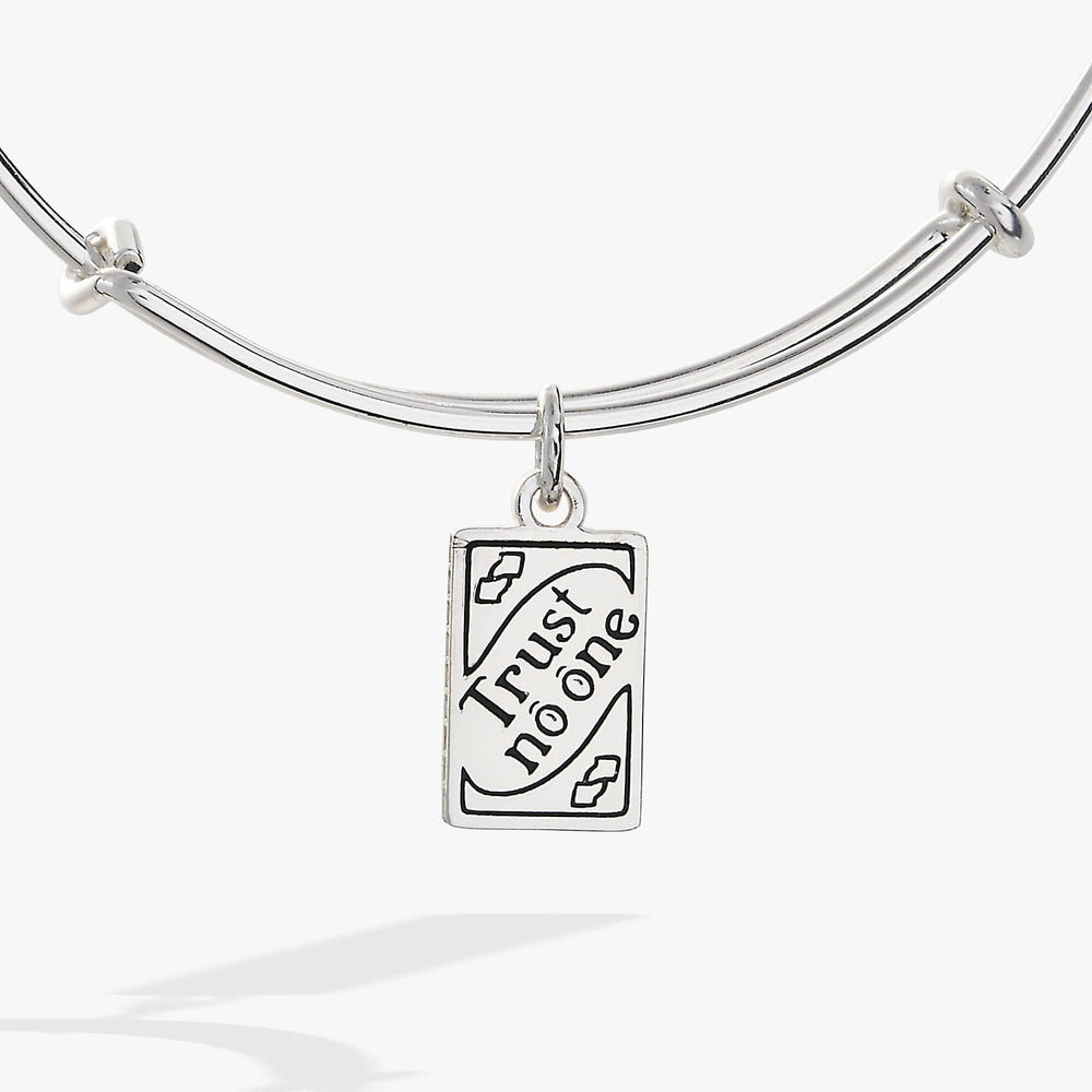 UNO™ “Trust No One” Charm Bangle, Bracelets, $ 23.90, A Moment Of Now™