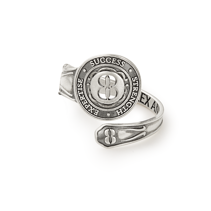 Number 8 Spoon Ring | Expertise, Success, and Strength, Rings, $ 9.90, A Moment Of Now™