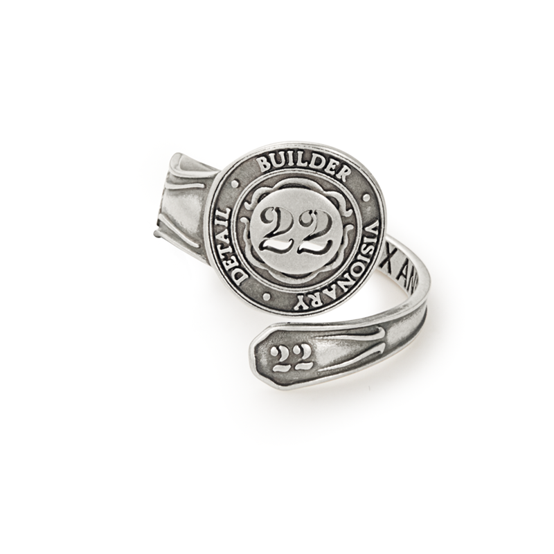 Number 22 Spoon Ring | Builder, Vision, and Detail, Rings, $ 9.90, A Moment Of Now™