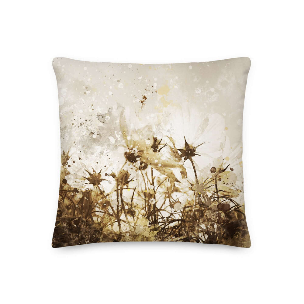 A Whisper of Wildflowers Decorative Throw Pillow, Throw Pillows, $ 55.00, A Moment Of Now™