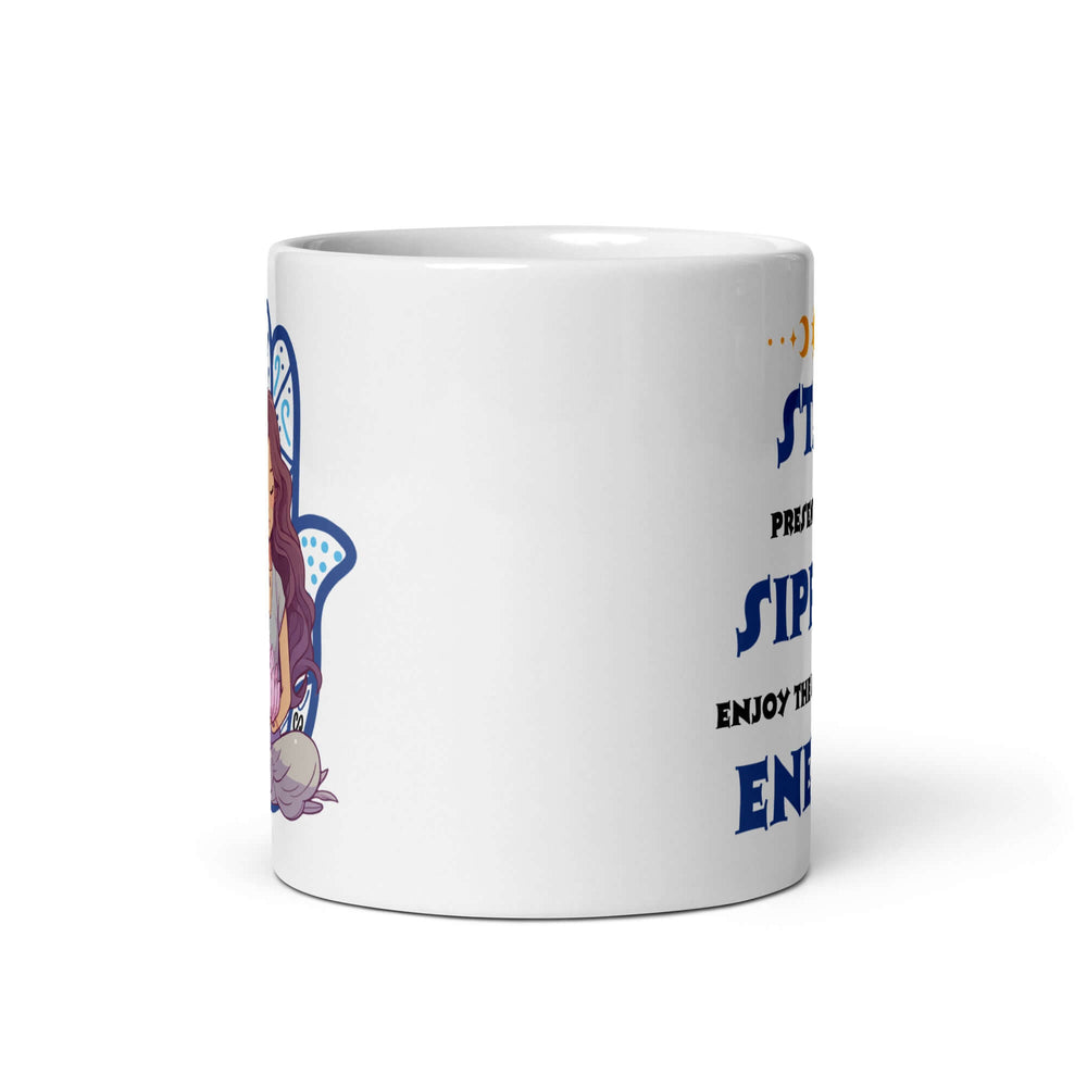 Sipping Coffee Refresh Energy Mindfulness Mug, Mugs, $ 17.50, A Moment Of Now™